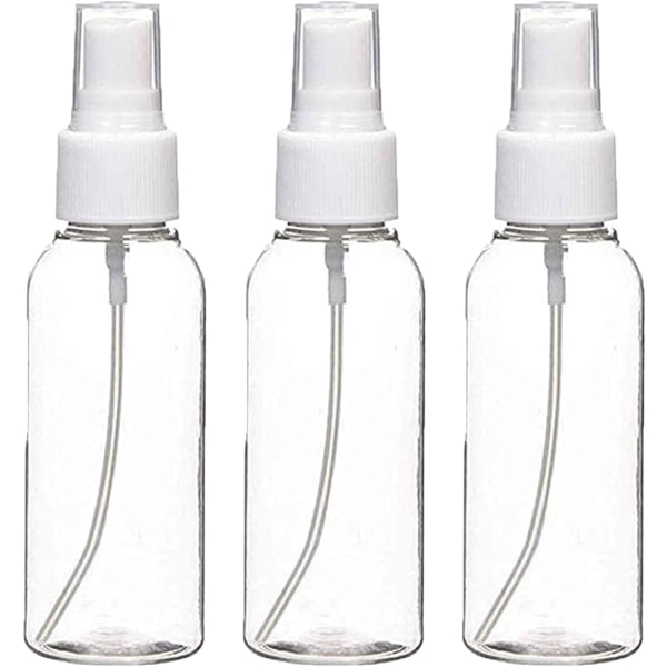 Sprayflasker, 3-pak små genopfyldelige beholdere, Mini Tom Fin