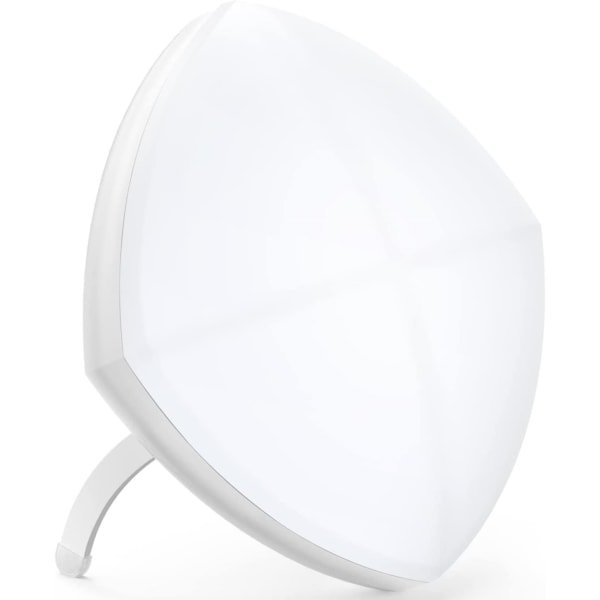Lysterapilampe, 10.000 Lux UV-fri Terapilampe, Roterende Sola