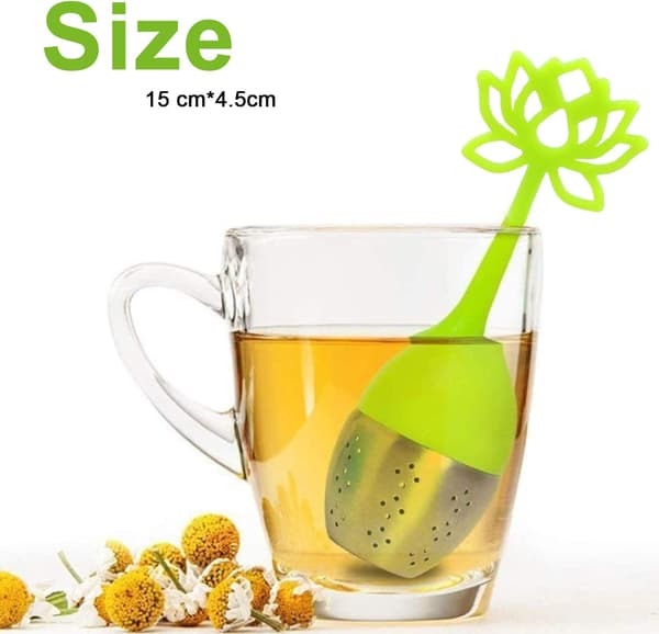 2 Pak Stål Te-Infuser Filter - Løse Blade Te-Filter