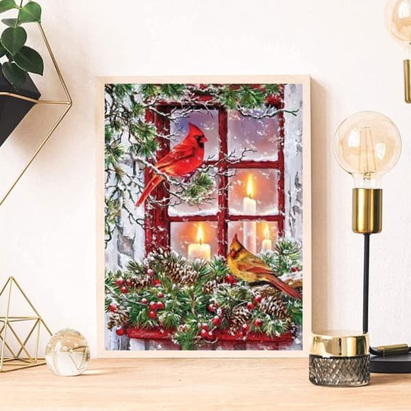 Diamantmaling, (30x40cm) Diamantkunst Diamantmalingssett for