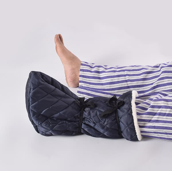 (Blå) Strømper med støbte tæer, snørebåndsdesign, pasform