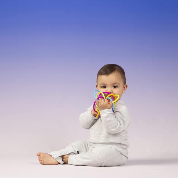 Manhattan Toys Winkle rangle og sensoriske tannleker, håndgrep B