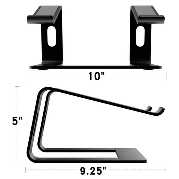 Ergonomisk laptopstativ, kompakt laptopstativ, datakjølerstativ