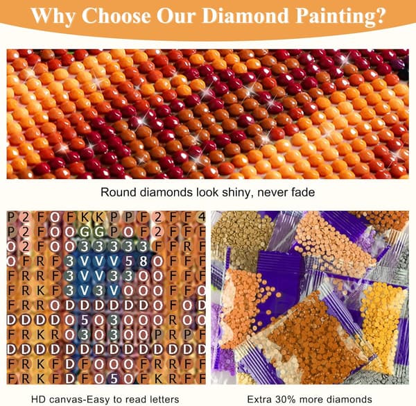 30x40cm, Bybilde Diamantmaleri Kit 5d diamantmalte rhinesteiner