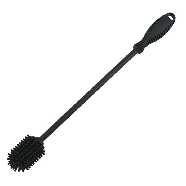 Silikonflaskborste - En borste - 31,75 cm Flaskrengöringsborste