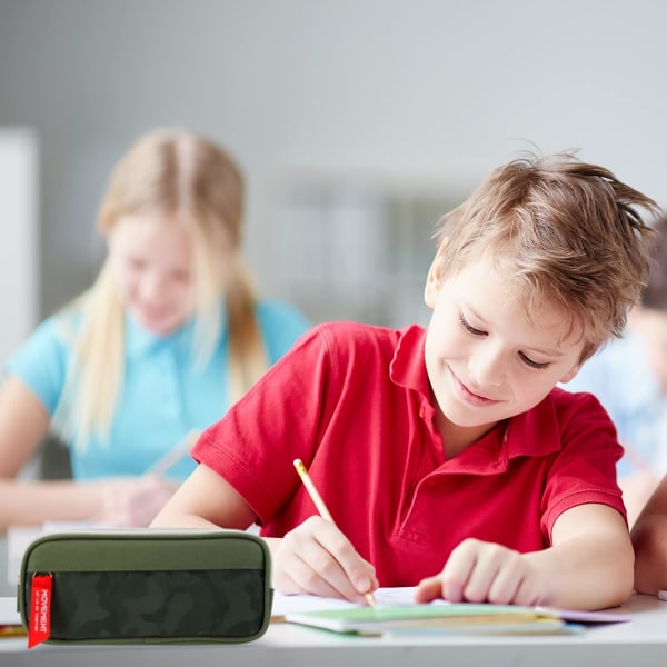 Pennfodral för Skolan, Stor Kapacitet för Pojkar och Flickor, Tonårsfodral