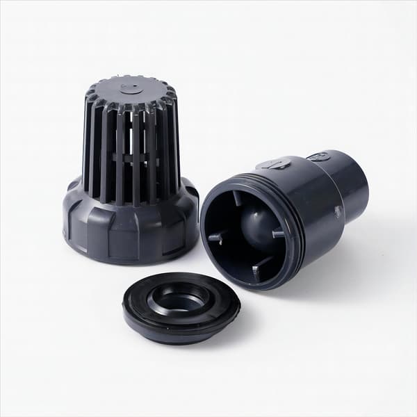 Fotventil med kul sugkontrollventil 25 32 40 mm Backflow filterventil PVC s