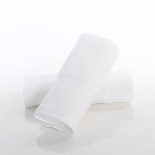 2 fortykkede børstede absorberende håndklær, superabsorberende - 100 % bomull