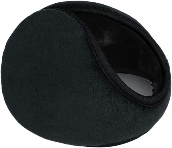 Lämpimät ja mukavat korvanlämmittimet 13 cm (musta)