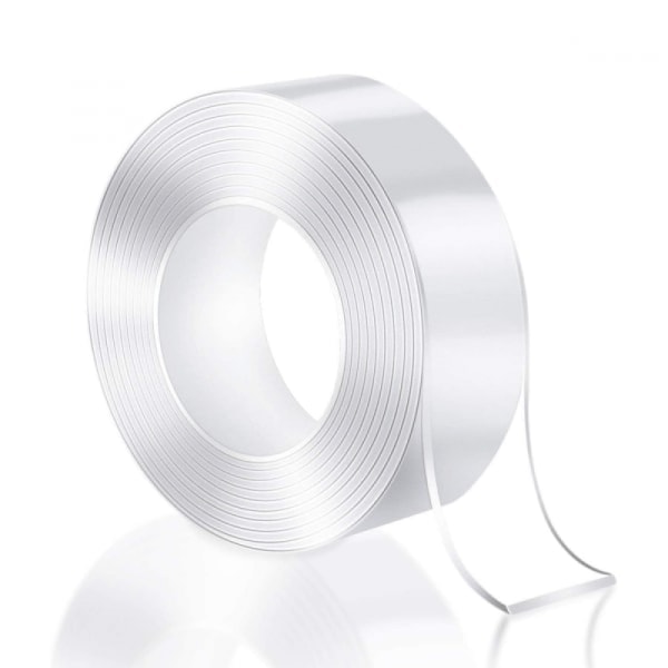 Stark akryl dubbelsidig tejp, vattentät transparent nano tejp 3m*2cm*2mm