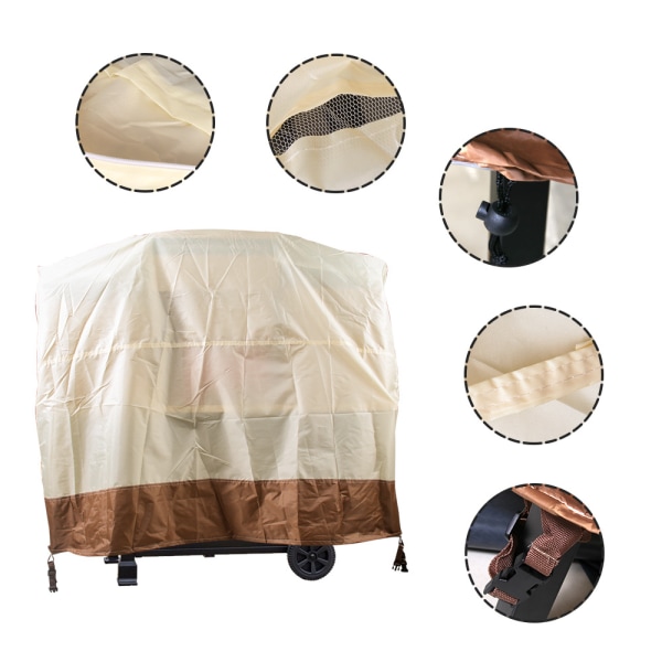 (178x61x122cm) Premium Cover, Heavy Duty Gas Grill Cover fo