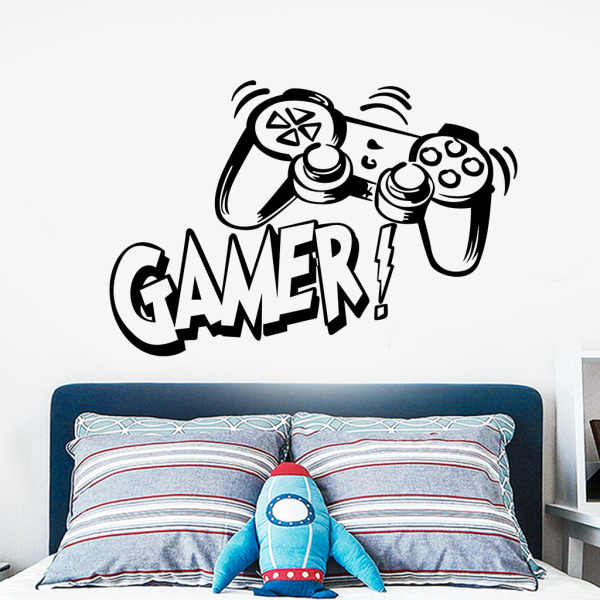 Videospil Custom Gaming Gamer Tag Vinyl Sticker Decal 40*57CM Ro