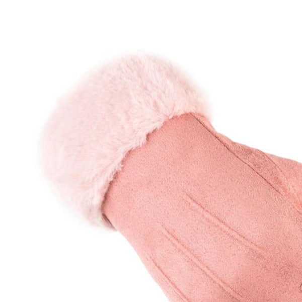 Vinter voksen varme handsker kvinde plus fløjl tyk uld selvopvarmende