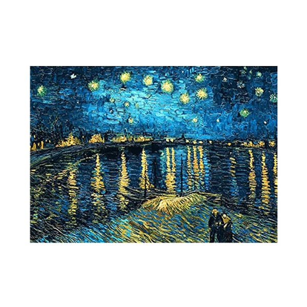 30x40cm Vuxna barn 5D DIY Diamond Art Painting Kit - Starry Night