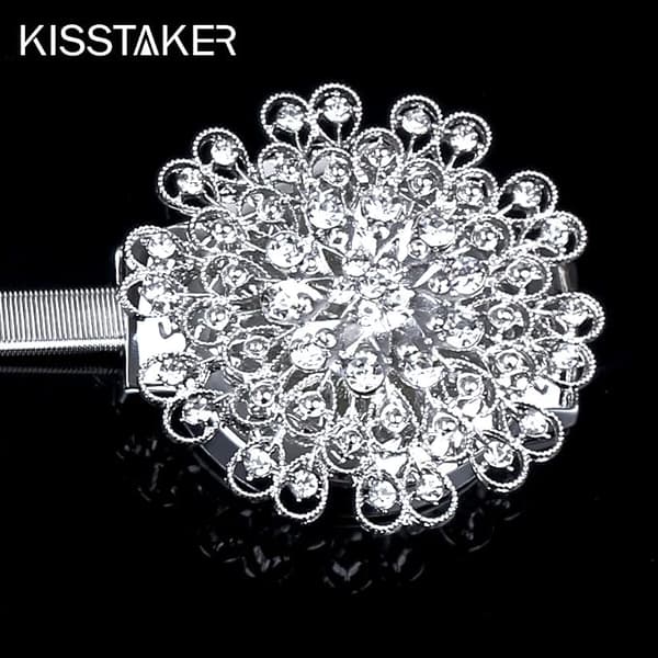 Magnetiske Gardinbindere - 2 Gardinbindere - Rhinestone Gardinbindere