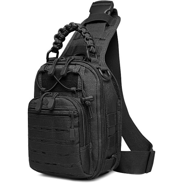 Axelremsväska Militär Taktisk Axelväska Molle Messenger Bag