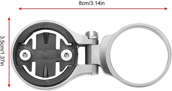 Cykelcomputerhållare - Aluminiumlegering Odometer Förlängningsfäste,