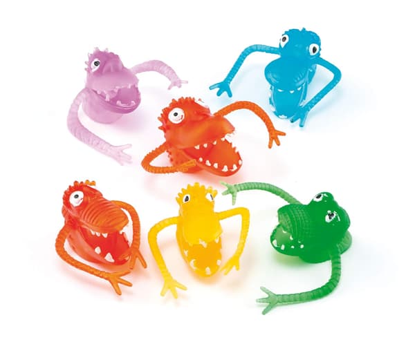 Monster Fingerdockor - 10-pack, Dockor för Barn, Perfekt för