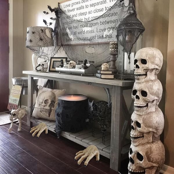 Halloween Demonklør, Halloween-dekorasjon Demonkloformet Res