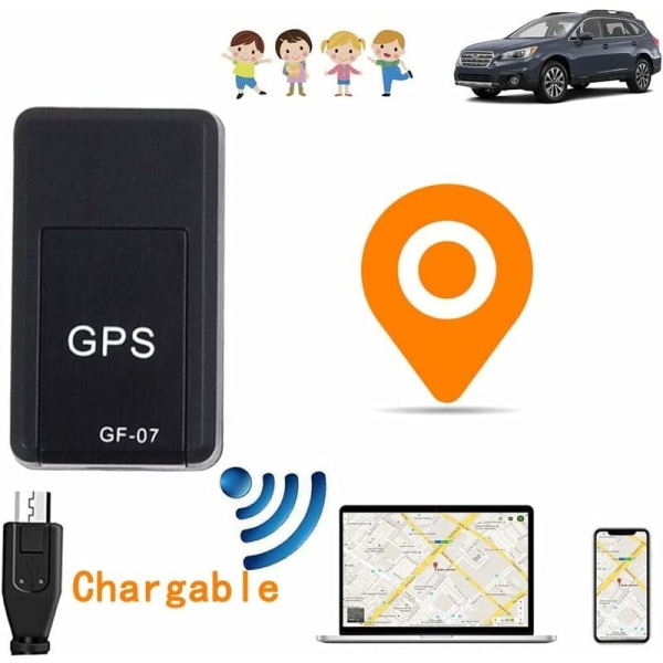 Mini GPS Tracker, Personal Long Standby Tracker och Real-Time Ant