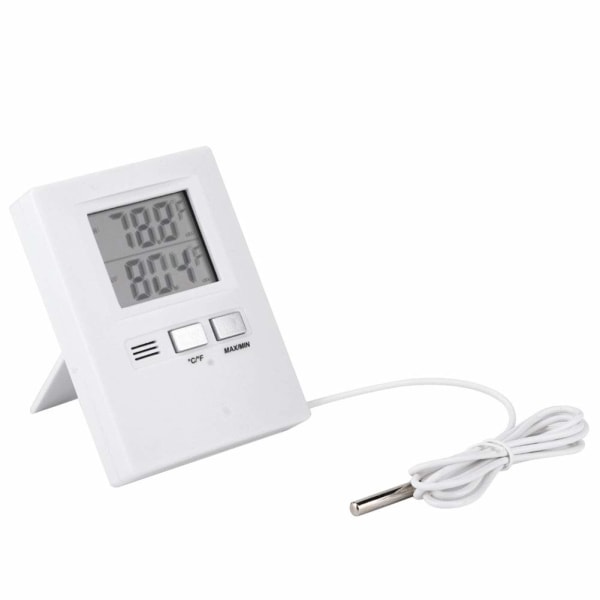 Högprecisions inomhus- och utomhus termometer, temperaturindikator