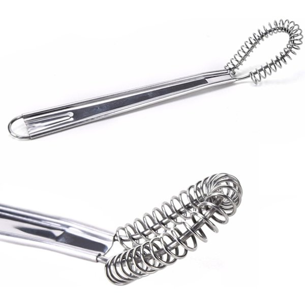 Bästa rostfria stålredskap Mini Visp Handmixer Mjölkskummare