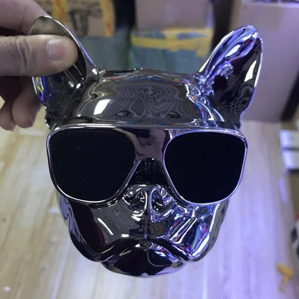 French Bulldog Højttaler Trådløs Touch Dog Head Bluetooth højttaler