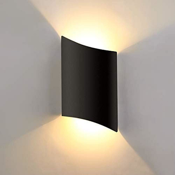 10W LED Vägglampa Inomhus Utomhus Vattentät IP66 Aluminium Upp Ned