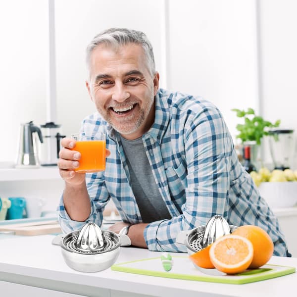 Manuel Citruspresse i Rustfrit Stål, Manuel Citronpresser, Manuel
