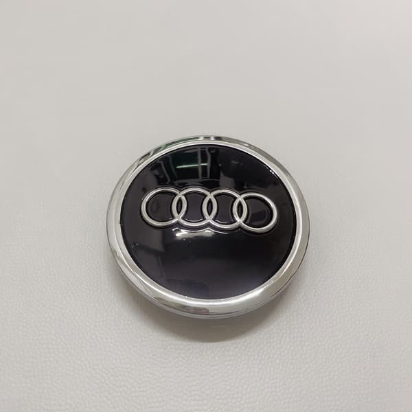 Audi Navkapsel Hætte Tuning Tilbehør til Aluminiumsfælge Sort