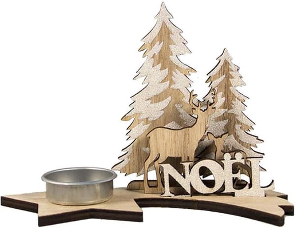 Julestake DIY Lysestake Julepynt i Tre
