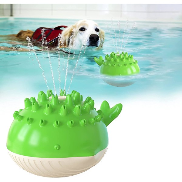 Hunde Vand Legetøj Sommer Elektrisk Vand Spray Tygge Legetøj Svømmebassin