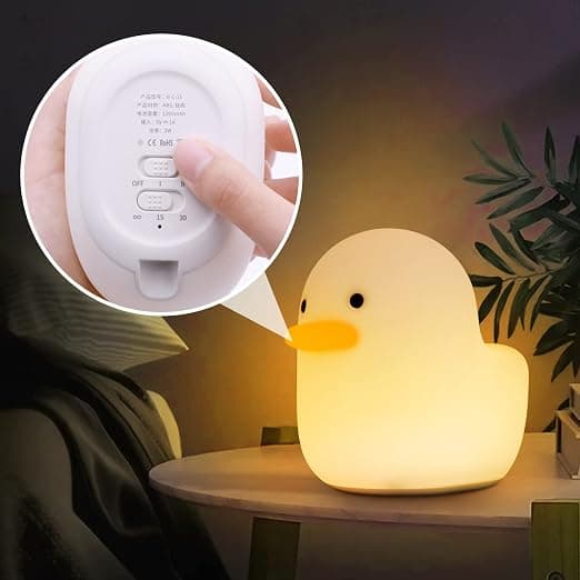 LED-and-nattlys, intelligent nattlys ved sengen med berøring