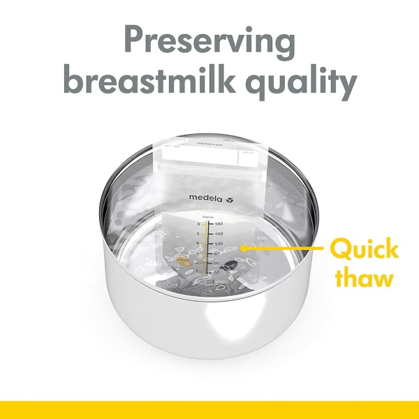 Bröstmjölksförvaringspåsar, 50 antal, färdiga att använda Bröstmjölksförvaring