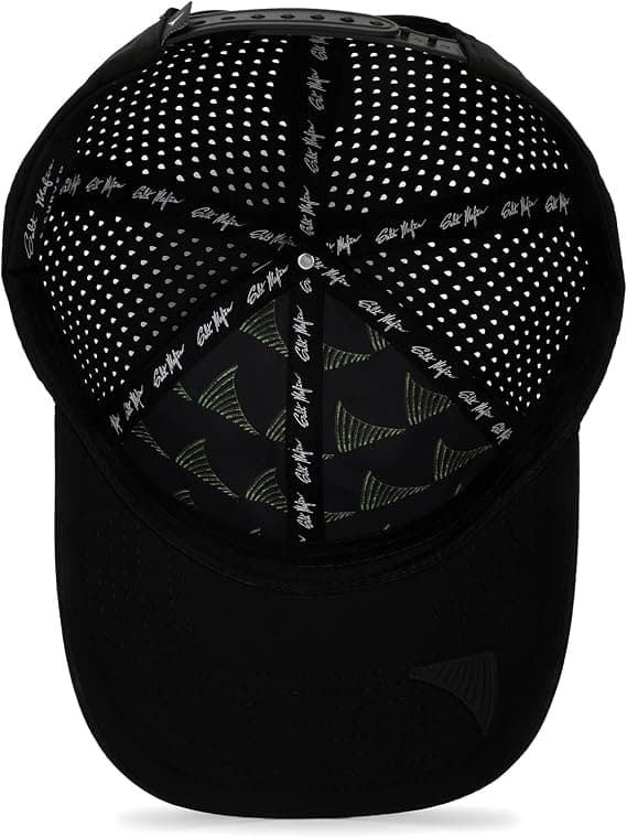 1-pak, sort, 5-panel buet skygge vandtæt performance snap cap