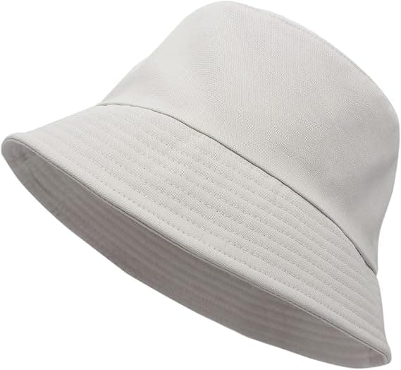Unisex solhatt med solbeskyttelse, bred brem, bomull, hiphop-stil