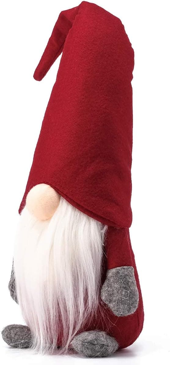 Håndlaget ferienisse svensk Tomte, julealvdekorasjon eller