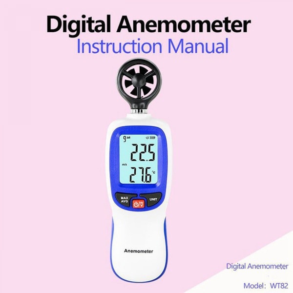 Instrumenter vindmåler, der måler vindhastighed