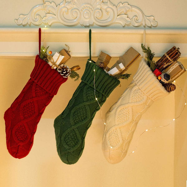 Julstrumpor Julgåva Påse Stora Julstrumpor Jul
