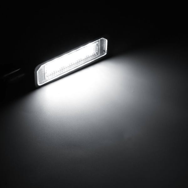 2x LED Nummerpladelys til Volkswagen Golf MK4 MK5 MK6 Passat
