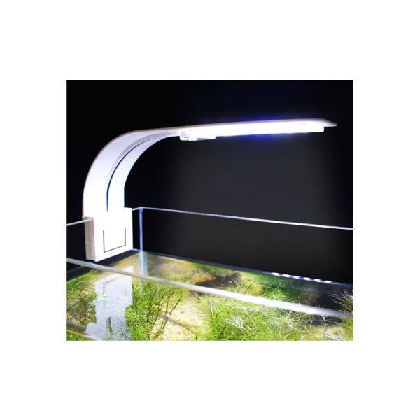 Akvarium lys LED hvitt og blått lys nano clip belysning