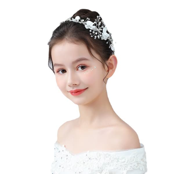 Barnas bursdag hodeplagg blomsterpike koreansk versjon dame jente