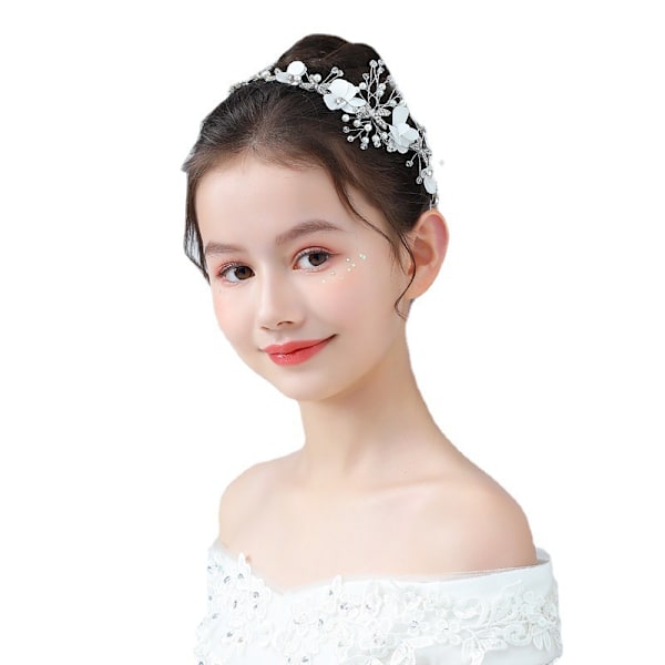 Hårband för flickor, koreansk version, blomsterflicka, prinsessa, födelsedag, fest
