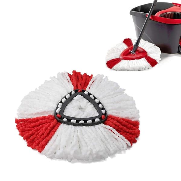 Mikrofiber Mopped Hoved til O-Cedar EasyWring RinseClean Spin Mop