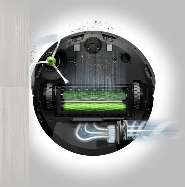 irobot 4624877-Sett med 3 sidebørster til Roomba e- og i-serien, G