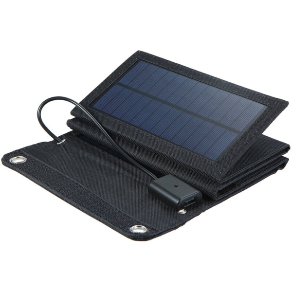 Bærbar Solar Lader 5VUSB Mobiltelefon Outdoor Portable Solar