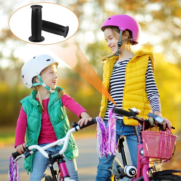 2 Par Cykelstyre Grepp Barncykel Grepp Svamp Grepp Halksäker Gummi Bik