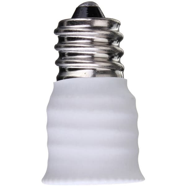3x E12 til E14 Adapter LED Pære Adapter Hvit Adapter