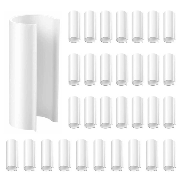 PVC Växthusrörklämma 19mm Skyddande Ram Växthusmembran