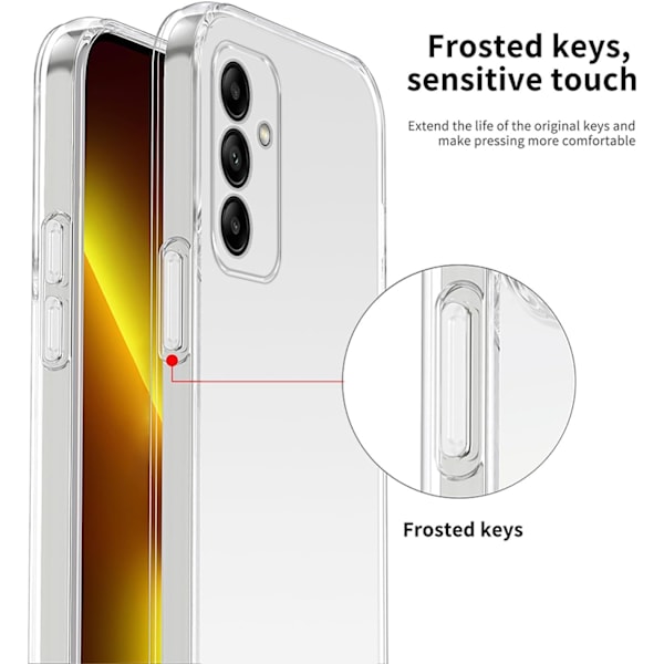 Transparent Skal för iPhone 14 Pro - Tunt, Solid Färg, Fallskyddande